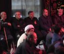 حضور رئیس‌ جمهور در آیین روضه خانگی شهید علی لاریجانی