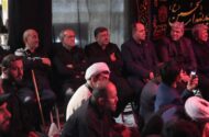 حضور رئیس‌ جمهور در آیین روضه خانگی شهید علی لاریجانی