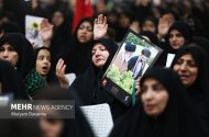بزرگداشت چهلم «آقای شهید ایران»؛ اهتزار پرچم خونخواهی در مصلای تهران