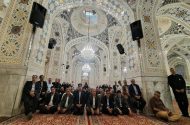 تجدید میثاق مدیران نظام سلامت با آرمان‌های رهبر شهید در جوار حرم رضوی