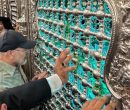 تشرف قالیباف به حرم امامین جوادین در پایان اولین روز سفر به عراق