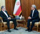 دیدار سفیر جدید ایران در بلاروس با وزیر امور خارجه