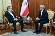 دیدار سفیر جدید ایران در بلاروس با وزیر امور خارجه