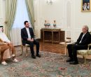 دیدار نخست‌وزیر و وزیر خارجه قطر با پزشکیان