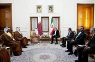 دیدار وزیرخارجه قطر با عراقچی