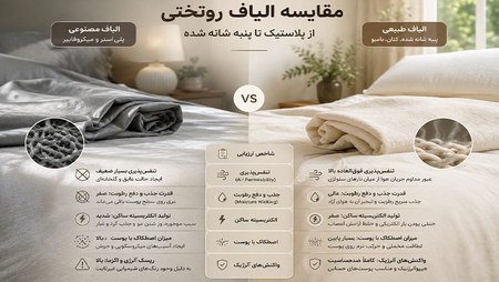 راز لطافت و سلامت پوست؛ چرا جنس روتختی به اندازه لباس زیر اهمیت دارد؟