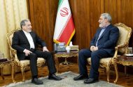 رحمانی فضلی با عراقچی دیدار کرد