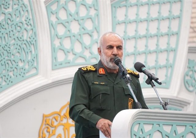 سردار گشتاسبی: ‌اجازه تحرک زمینی به دشمن ‌نمی‌دهیم