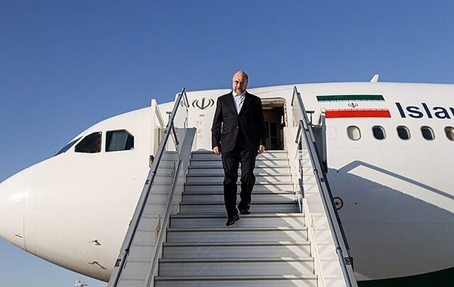 قالیباف وارد بغداد شد