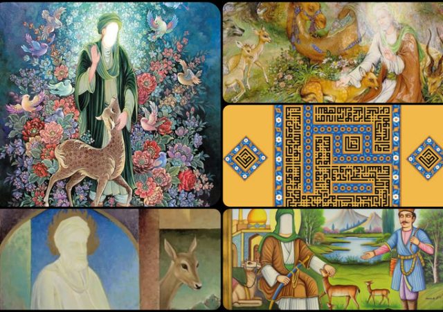 نوری که در رنگ‌ها جاری می‌شود؛ جایگاه امام رضا (ع) از نگاه هنرمندان