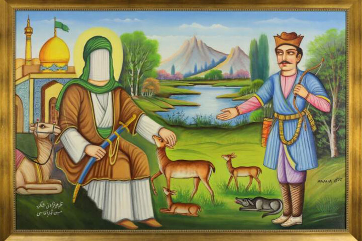 نوری که در رنگها جاری میشود؛ جایگاه امام رضا (ع) از نگاه هنرمندان نوری که در رنگها جاری میشود؛ جایگاه امام رضا (ع) از نگاه هنرمندان