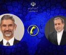 گفتگوی تلفنی وزرای امور خارجه ایران و هند