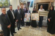 دیدار تعدادی از نمایندگان مجلس با خانواده شهیدان عسگری
