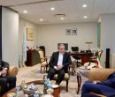 دیدار رئیس گروه ریش‌سفیدان بین‌المللی با وزیر امور خارجه