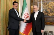 دیدار سفیر جدید ایران در قزاقستان با وزیر امور خارجه