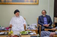 رئیس سازمان سینمایی با نماینده آیت‌الله سیستانی دیدار کرد 