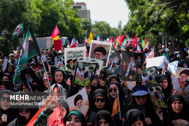 رزمایش و اجتماع بزرگ «مردم جان فدای ایران» فردا در تهران برگزار می‌شود
