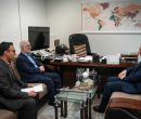دیدار سفیر ایران در جمهوری آذربایجان با وزیر کشور