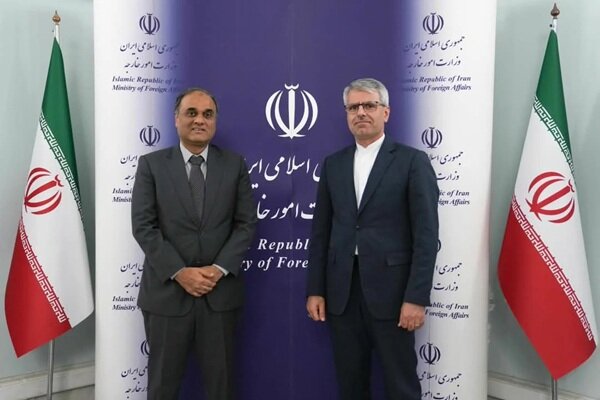 دیدار سفیر پاکستان با سخنگوی وزارت امور خارجه